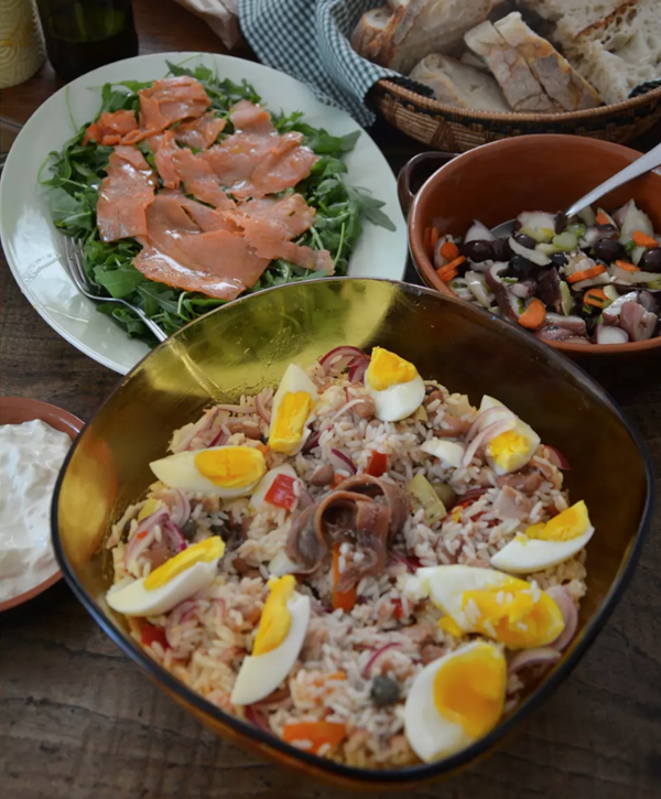 Rice salad (Insalata di riso)