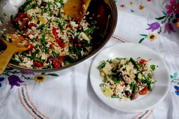 Rice salad revisited (Insalata di riso)