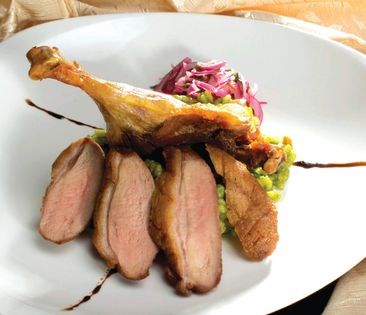Rice with duck (Arroz con pato)