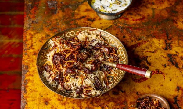 Rice with lamb (Pullao)