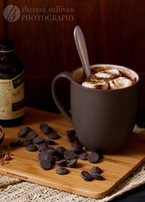 Rich & creamy 5-minute microwave hot chocolate for one