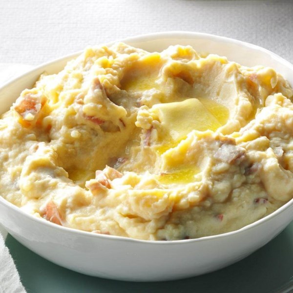 Rich & creamy Parmesan mashed potatoes
