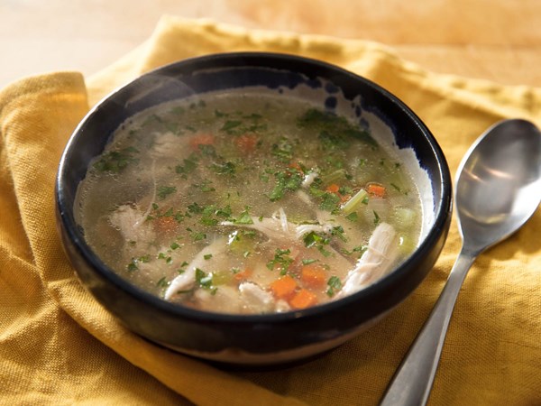 Rich and flavorful chicken soup