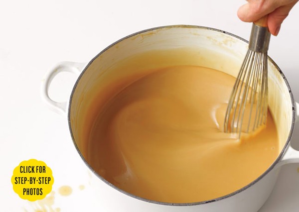 Rich and silky turkey gravy