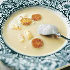 Rich and velvery shrimp bisque