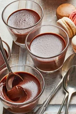 Rich chocolate pots