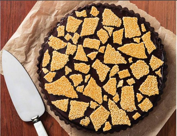 Rich chocolate tart