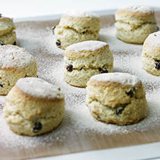 Rich fruit scones