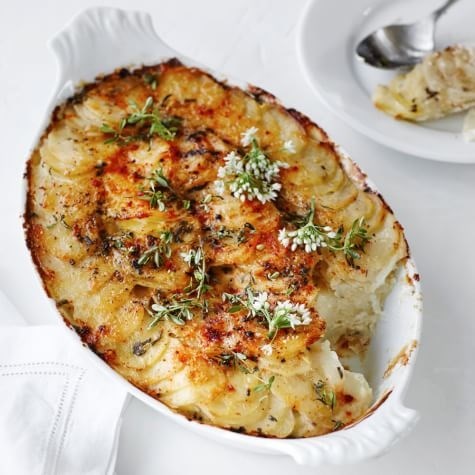 Rich scalloped potatoes