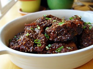 Richard Blais' root beer lamb with toasted sesame