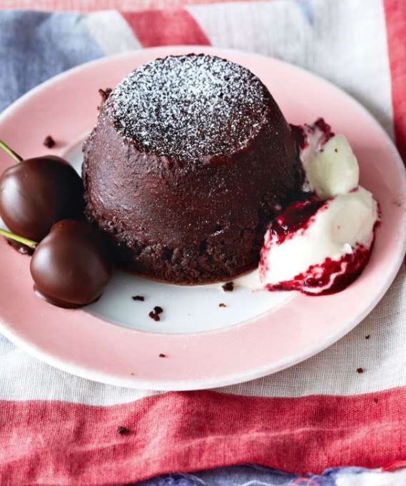 Richard's Black Forest chocolate fondants [Richard Burr]
