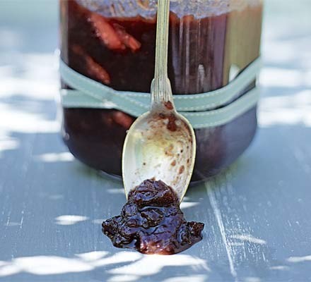 Richly spiced plum chutney