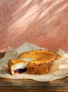 Ricotta & wild cherry pie (Crostata di ricotta e visciole)