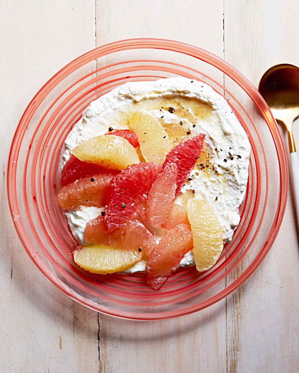 Ricotta and cardamom honey