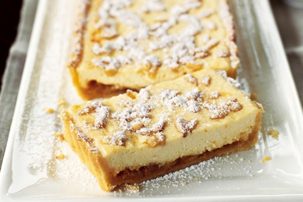 Ricotta and orange tart
