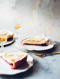 Ricotta and sour cherry tart (Crostata di ricotta e visciole) [Toni Brancatisano]