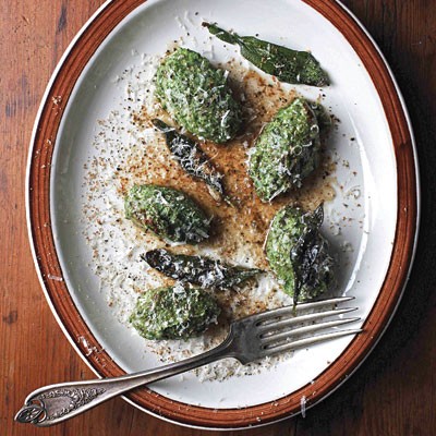 Ricotta and Swiss chard dumplings (Malfatti)