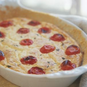 Ricotta and tomato sformato