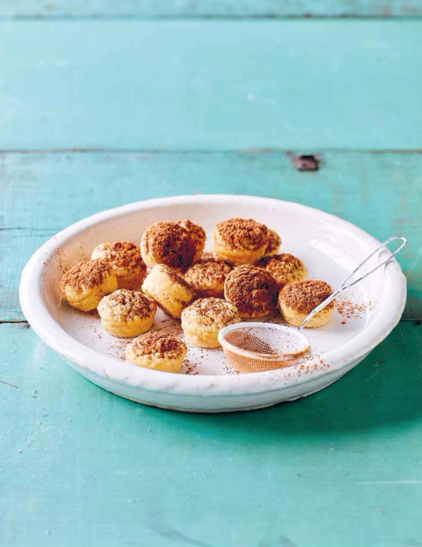 Ricotta apple puffs