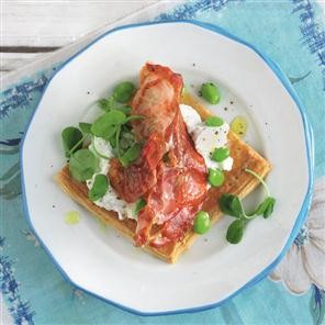 Ricotta, bean and ham tartlets