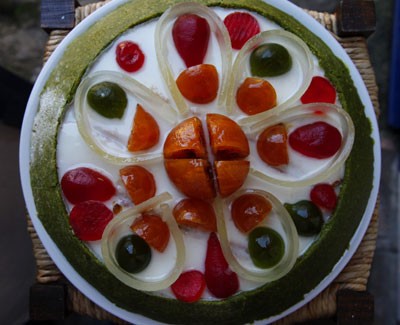 Ricotta cake (Cassata)