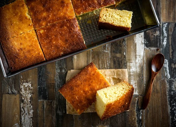 Ricotta cake with yellow cake mix