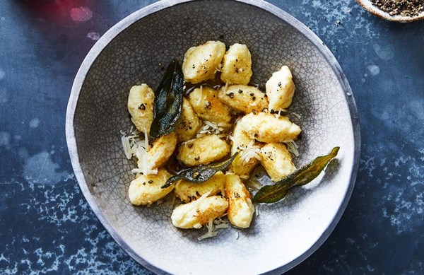 Ricotta cheese gnocchi