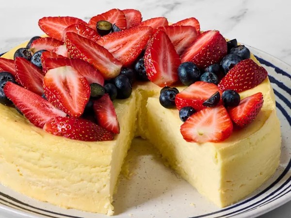 Ricotta cheesecake