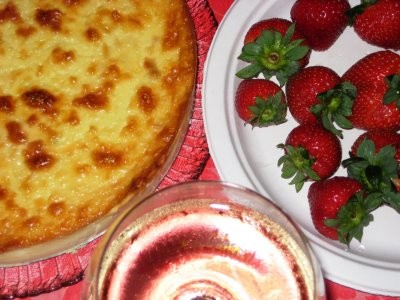 Ricotta cheesecake