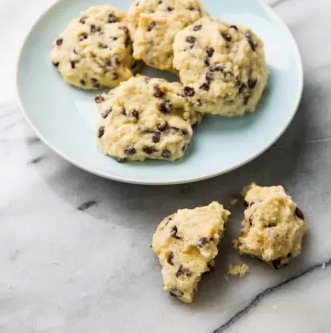 Ricotta-chocolate chip cookies