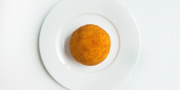 Ricotta-filled arancina