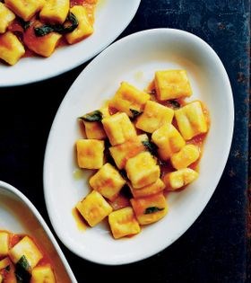 Ricotta gnocchi with cherry tomato pomodoro