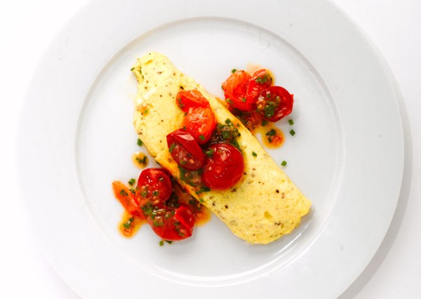Ricotta omelets