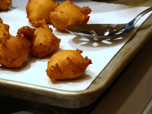 Ricotta pumpkin zeppole