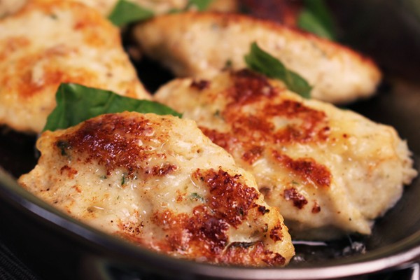 Ricotta quenelles