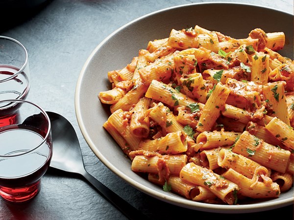 Rigatoni all'Amatriciana [Mario Batali]