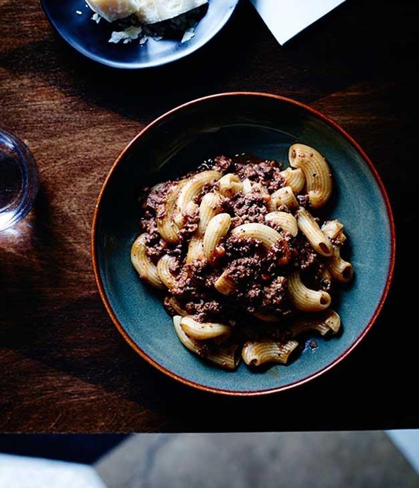 Rigatoni ragù Bolognese