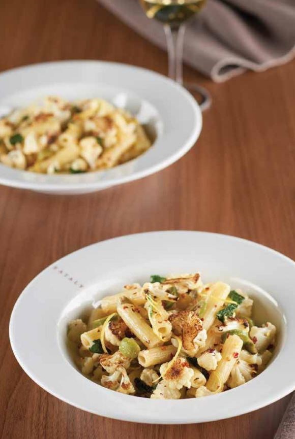 Rigatoni with cauliflower (Rigatoni al cavolfiore)