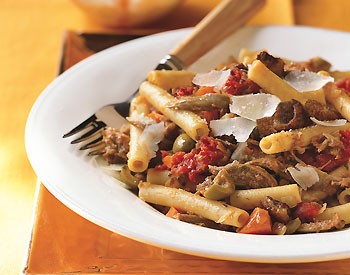 Rigatoni with duck ragu