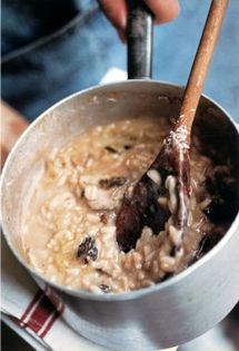 Risotto with Caesar's mushrooms