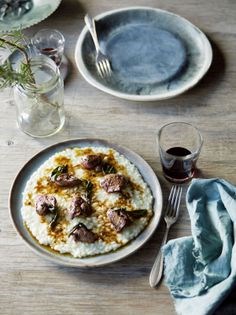 Risotto with chicken livers (Risotto con i fegatini)