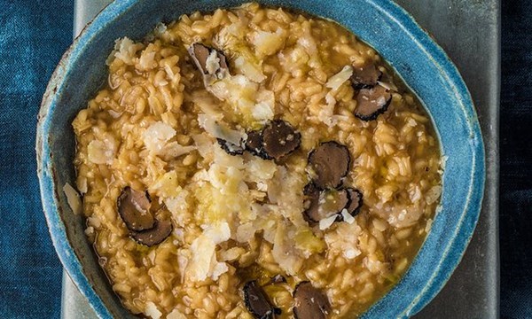 Risotto with Parmesan cheese