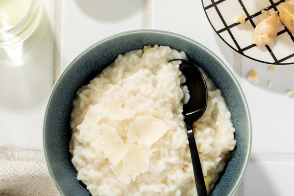 Risotto with Parmesan cheese