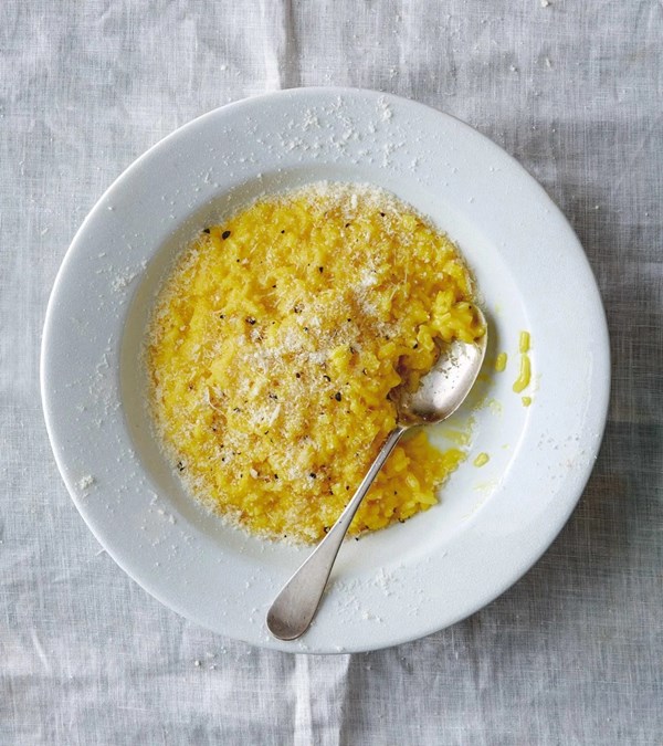Risotto with seafood