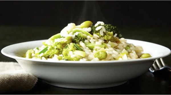 Risotto with vegetables (Risotto con verdure)