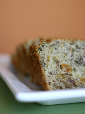 Roast banana-pumpkin breakfast bread