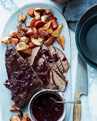 Roast beef 101 with winter vegetables