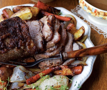 Roast beef and gravy