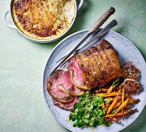 Roast beef sirloin & Béarnaise Dauphinoise
