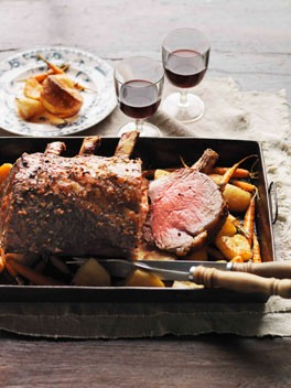 Roast beef with Yorkshire pudding